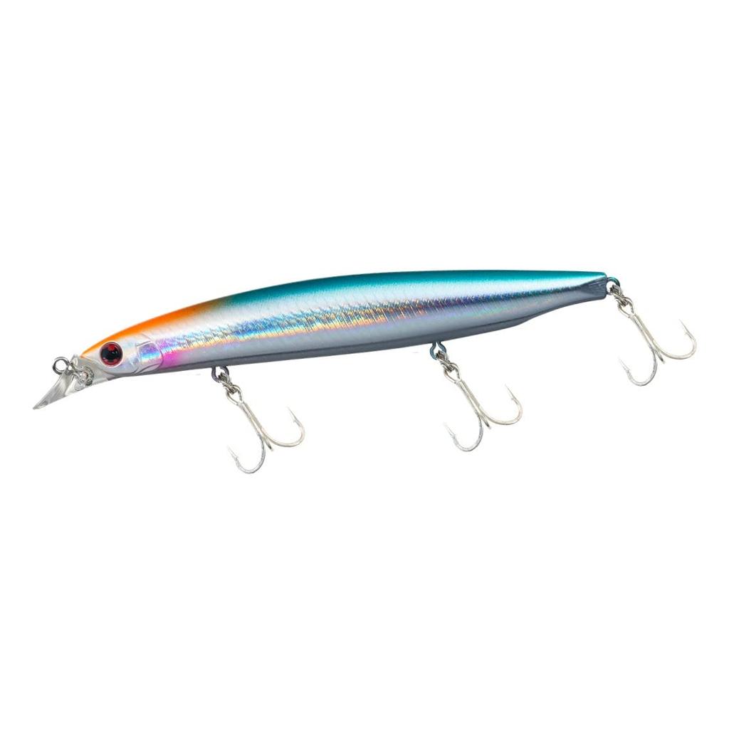 DAIWA Sea Bass Minnow Shoreline Shiner Z Vertis R 125S Adele Orange Head Kibinago