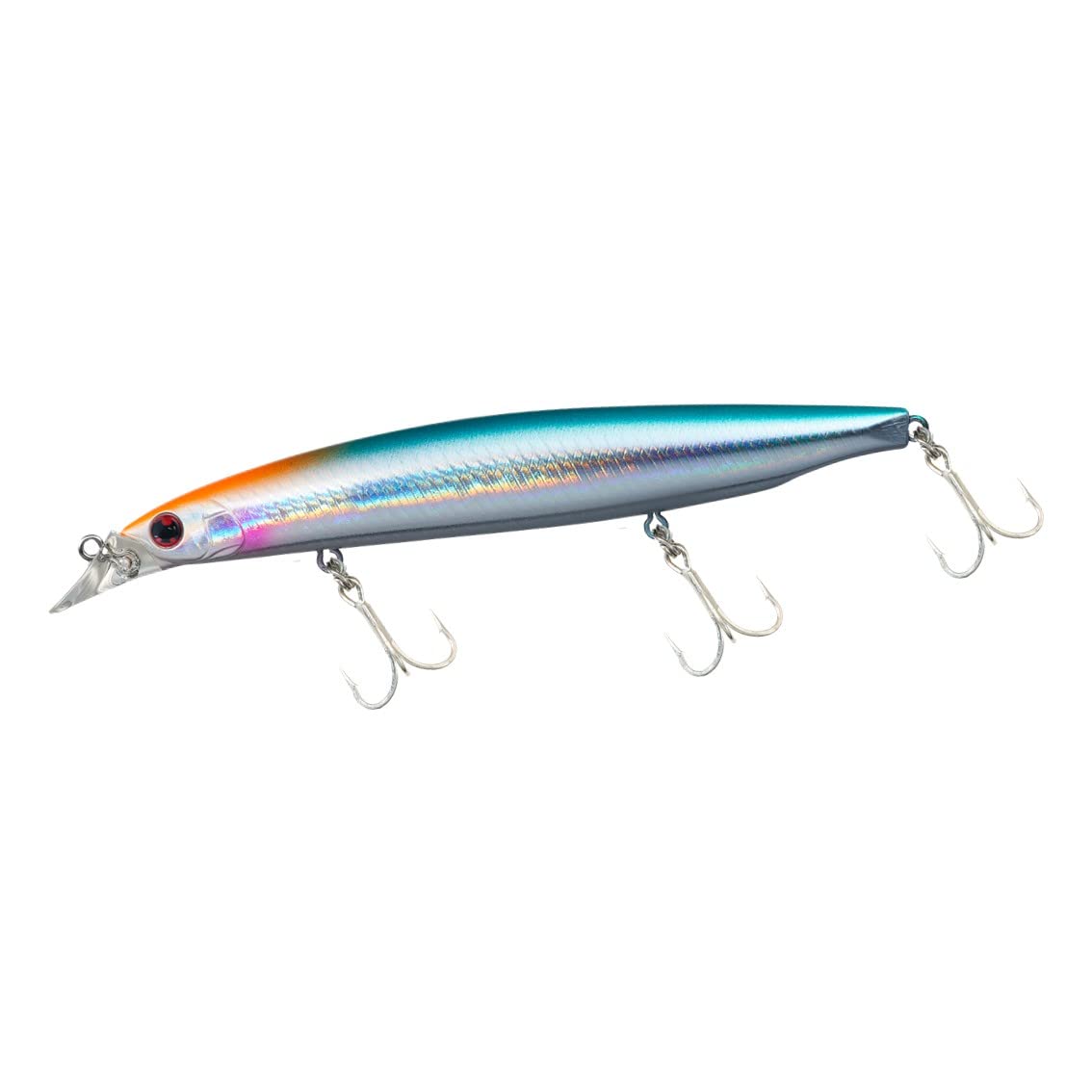 

DAIWA Морской окунь Минноу Shoreline Shiner Z Vertis R 125S Adele Оранжевая голова Кибинаго