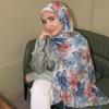 2026 New Arrival Muslim Hijabs for Women Summer Lightweight Wrap and Shawls Watercolour Bandana Beach Sun Protection Headscarf