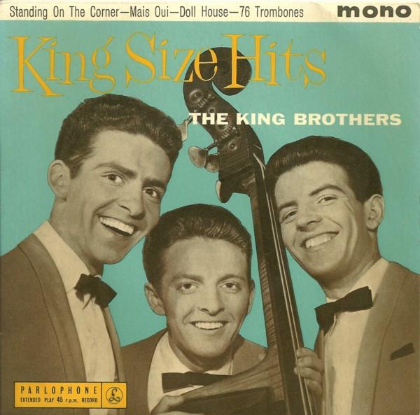

7inch Record KING BROTHERS - King Size Hits GEP8838 Parlophone 1961 UK Pop Used