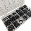 850pcs O-ring Set, Black Leather Ring, Sealing Ring, O-ring, High Temperature and Pressure Resistant Ring Set