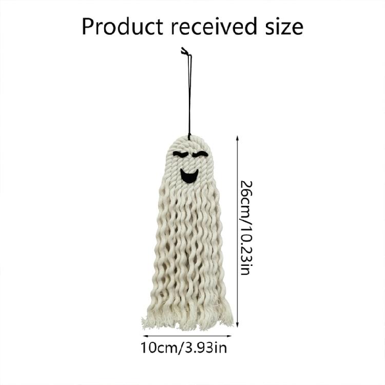 Weiche Halloween-Baumwoll-Hängedekoration Gruselige Wohnkultur Goth-Geist-Ornamente