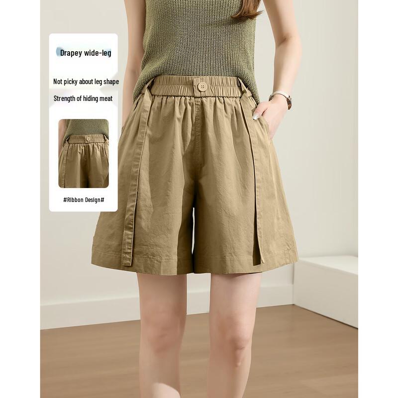 TERRE BLEUE Women s Casual A-Line Shorts XL