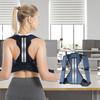 Adjustable Invisible Breathable Lightweight Eco-Friendly Soft Elastic Back Posture Correction Back Brace Fixation Protection