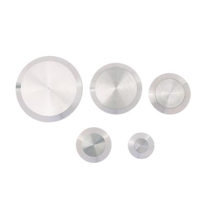 Klem 304 RVS Sanitair Tri-Clamp Blinddeksel Eindkap Home Brew Wijn Ferrule Buitendiameter 25.4-51mm