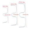 10Pcs M-Shaped Fruit Tree Branch Shape Fixators Trees Support Holder Plants Vine Trainers Steel Wire Branch Bending Tools