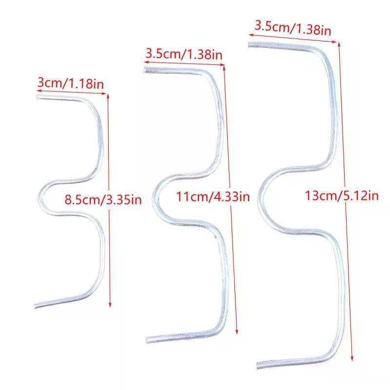 10Pcs M-Shaped Fruit Tree Branch Shape Fixators Trees Support Holder Plants Vine Trainers Steel Wire Branch Bending Tools