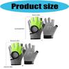 Mounting Bike Nonslip Shock Absorbent Palm Grip Wicking Light Weight Nylon Compressions Glove Half Finger Cycling Glove
