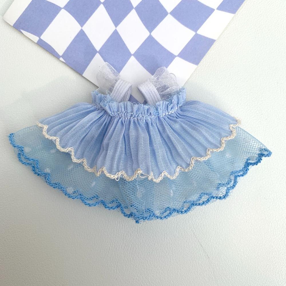 Cotton Princess Dress Plush Dolls Clothes for 15cm Cotton Doll/EXO Idol Dolls Clothes Decoration