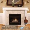 Black Brown Fireplace Bellows MDF Board Campfire Air Blower  Picnic Grilling Camping