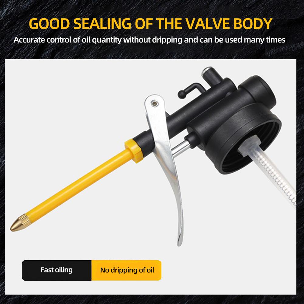 Öler zum Schmieren Transparente Ölkanne Schmierung Hochdruckpumpe Öler Schmieröl Kunststoffmaschine 250ml Fettpresse