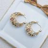 [Elegant Earrings] Elegant Floral Hollow Drop Earrings for Women | Versatile Fashion Jewelry for Everyday & Parties, Pendant, Flower
