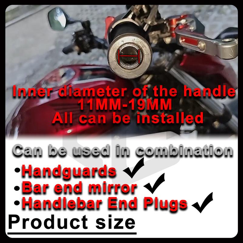 Motorcycle Bar End Weight Plugs Stainless Steel Anti-vibration For HONDA CBR600F/CBR600RR/CBR900RR/CBR1000RR/CBR500R/CBR1100XX