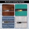 10 Stück Reißverschlussschieber, sofortiger Reißverschluss-Reparatur-Taschenersatz, schlechte Schnalle, Reisetasche, Koffer, Reißverschlusskopf, DIY, Nähen, Basteln