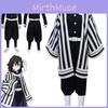 Kimetsu Slayer Demon No Yaiba Cosplay Iguro Obanai Halloween Adult Suit Costume