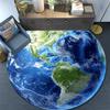 Cartoon Print Round Area Rug,Carpet Rug for Living Room Bedroom Sofa Playroom Decor,Non-slip Floor Mat