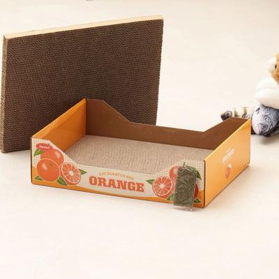 [Haustier] Orange Box Scratcher