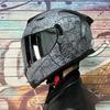 LVS Full Face Motorcycle Helmet Men Women Racing Style Glossy Colorful Design DOT Approved Size S M L XL