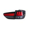 LED Taillight Assembly with Flowing Turn Signal for 2009-2015 Toyota Wish