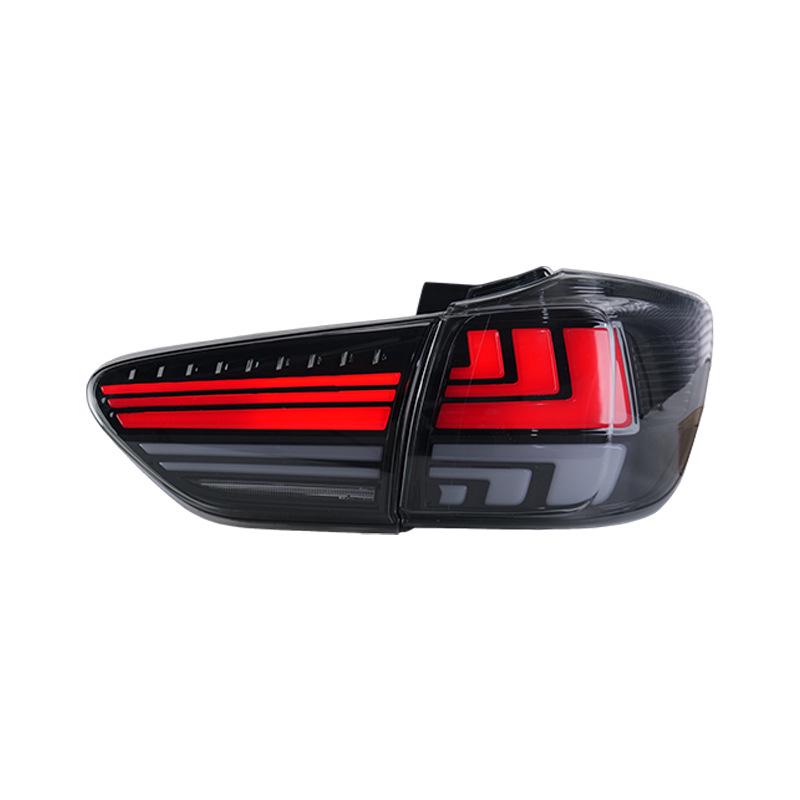 LED Taillight Assembly with Flowing Turn Signal for 2009-2015 Toyota Wish