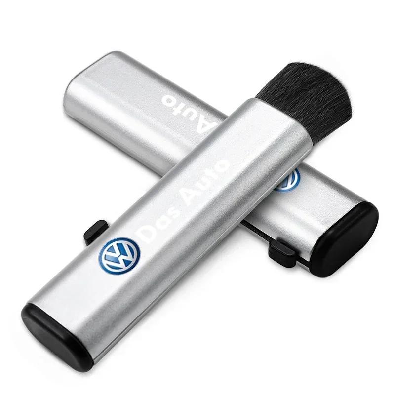

For Volkswagen VW 1Pcs PPS Car Retractable Cleaning Brush Artificial Wool Small Brush For Volkswagen Passat R Jetta Beetle GTI T