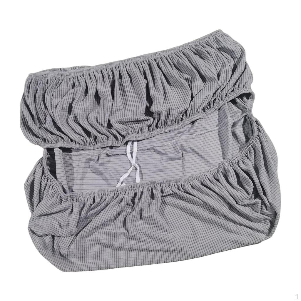 Modern Ottoman Cover for Storage Ottomans In Living
