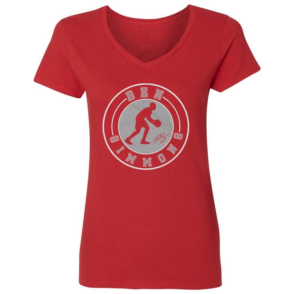 Simmons Logo Basketball Tee | Los Angeles Fans Ladies  V-Neck Tshirt Unisex T-Shirt XXL