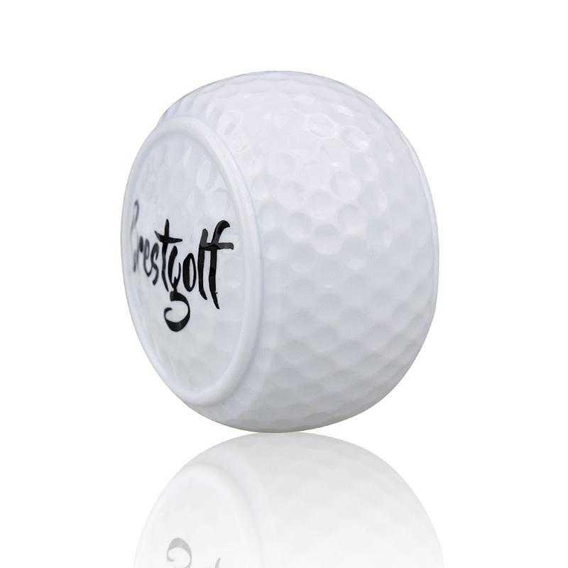 1Pcs Flat Golf Training Balls Flat Shape Golf Ball Two Layer Driving Balls Golf Practice Balls For Swing Putter