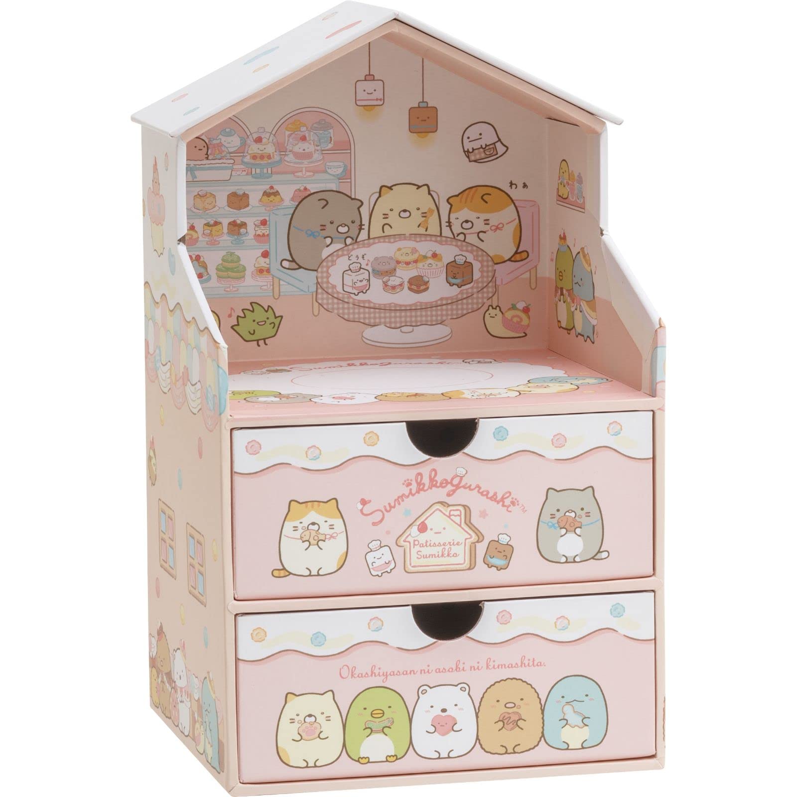 

Сундук Sumikkogurashi Cat Siblings and Sweet Shop House FB51401