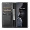 SUTENI For Samsung Galaxy S24 Ultra Case Magnetic Closing Flip Leather Phone Cover