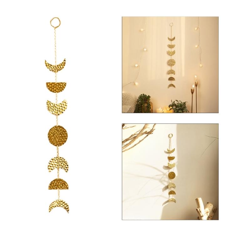 Maanfase Wandhanger Wanddecoraties Metalen Ketting voor Kantoor Kinderkamer Raam