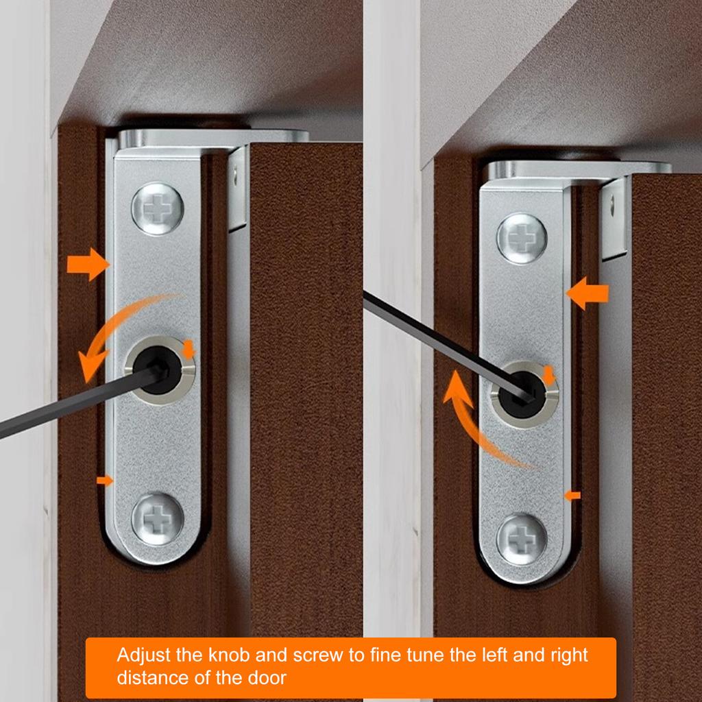 Portable Sturdy Door Hinges Set with Superior Load Bearing Capacity for Wood and Cabinet Door Daily Casual Use