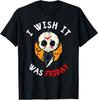 I Wish It Was Friday Funny Scary Halloween T-Shirt