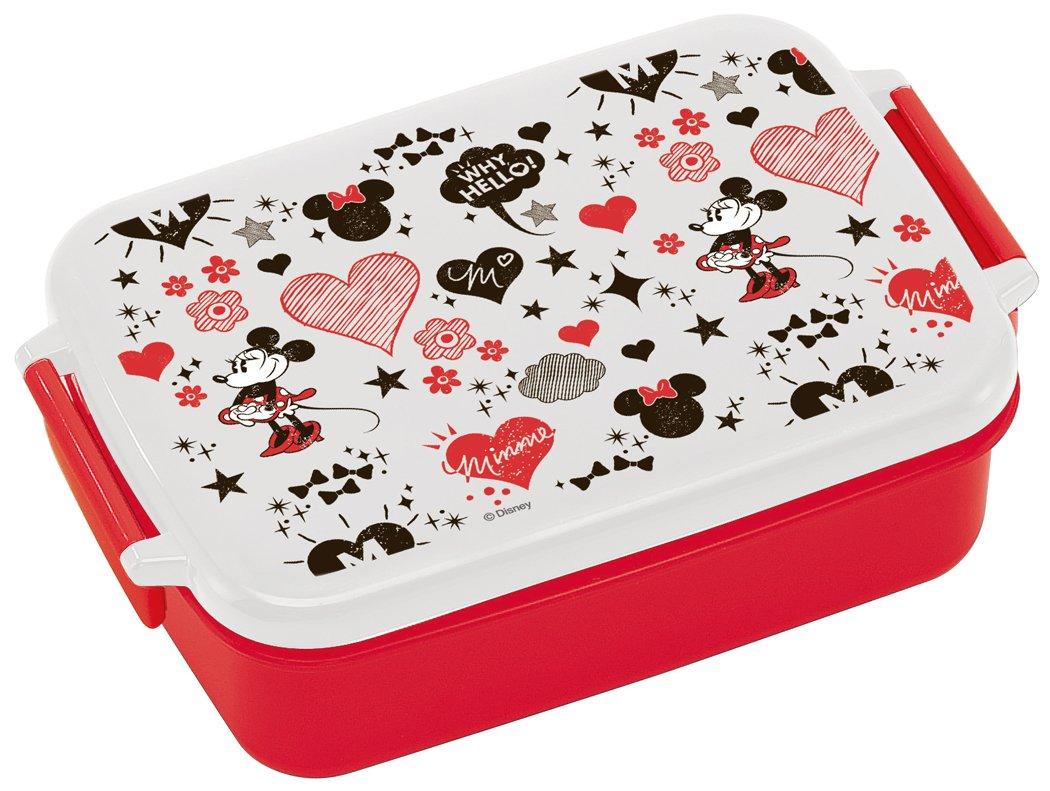 

MINNIE MOUSE Tight Lunch RB3A Dishwasher-Safe Box, Square,