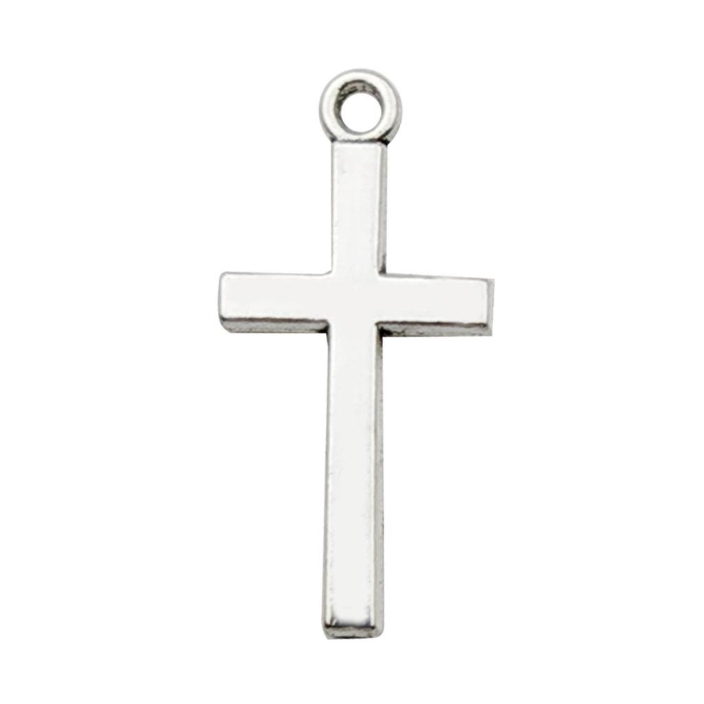 Vintage stříbrný křížek pro výrobu šperků