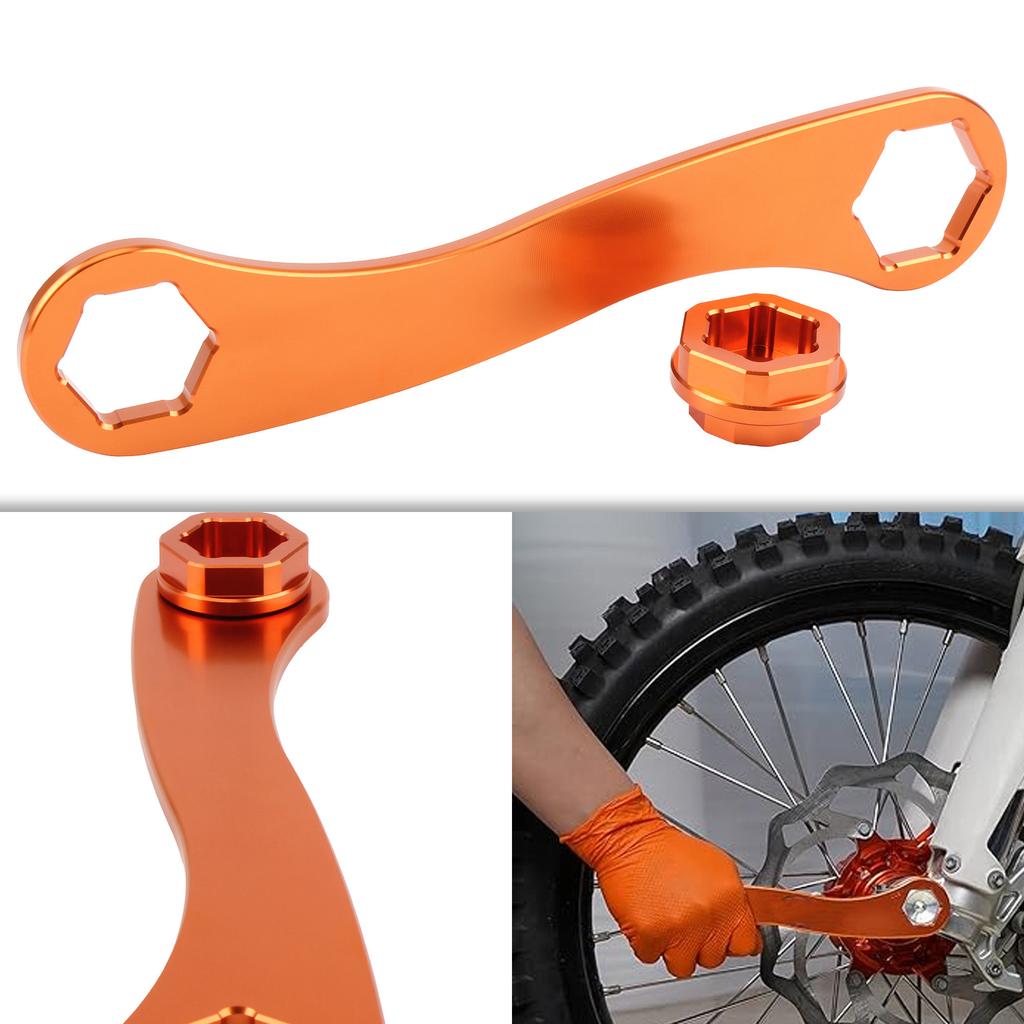 For KTM Motorcycle 17mm 21mm 27mm 32mm Front Rear Wheel Axle Removal Wrench Tool EXC EXCF XCW 125 250 350 450 530 2023 Motocross