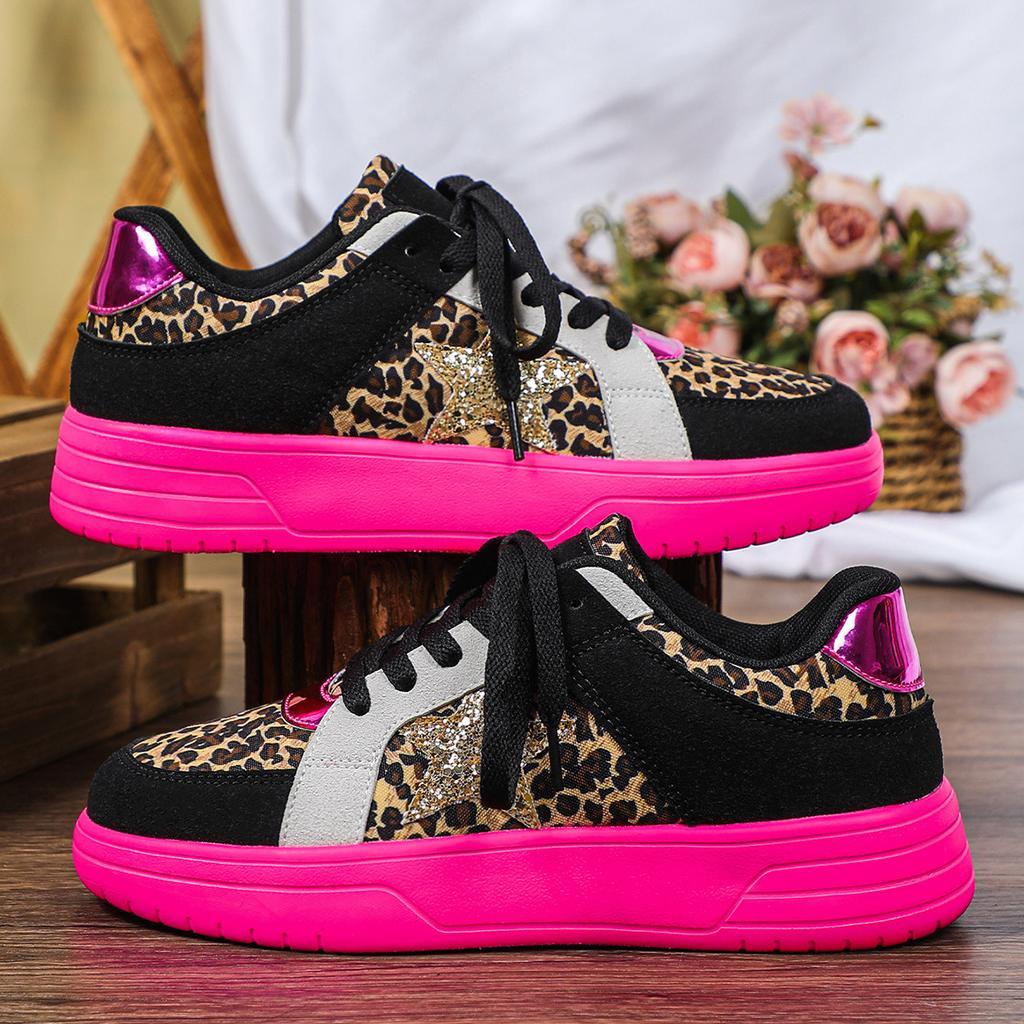 Fashion Board Shoes Retro Sneakers Women Casual Sports Shoes Ins Trendy Platform Shoes Men Walking Footwear Versatile