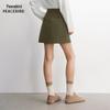 PEACEBIRD High-Waist Casual Short Skirt ABGEG1544