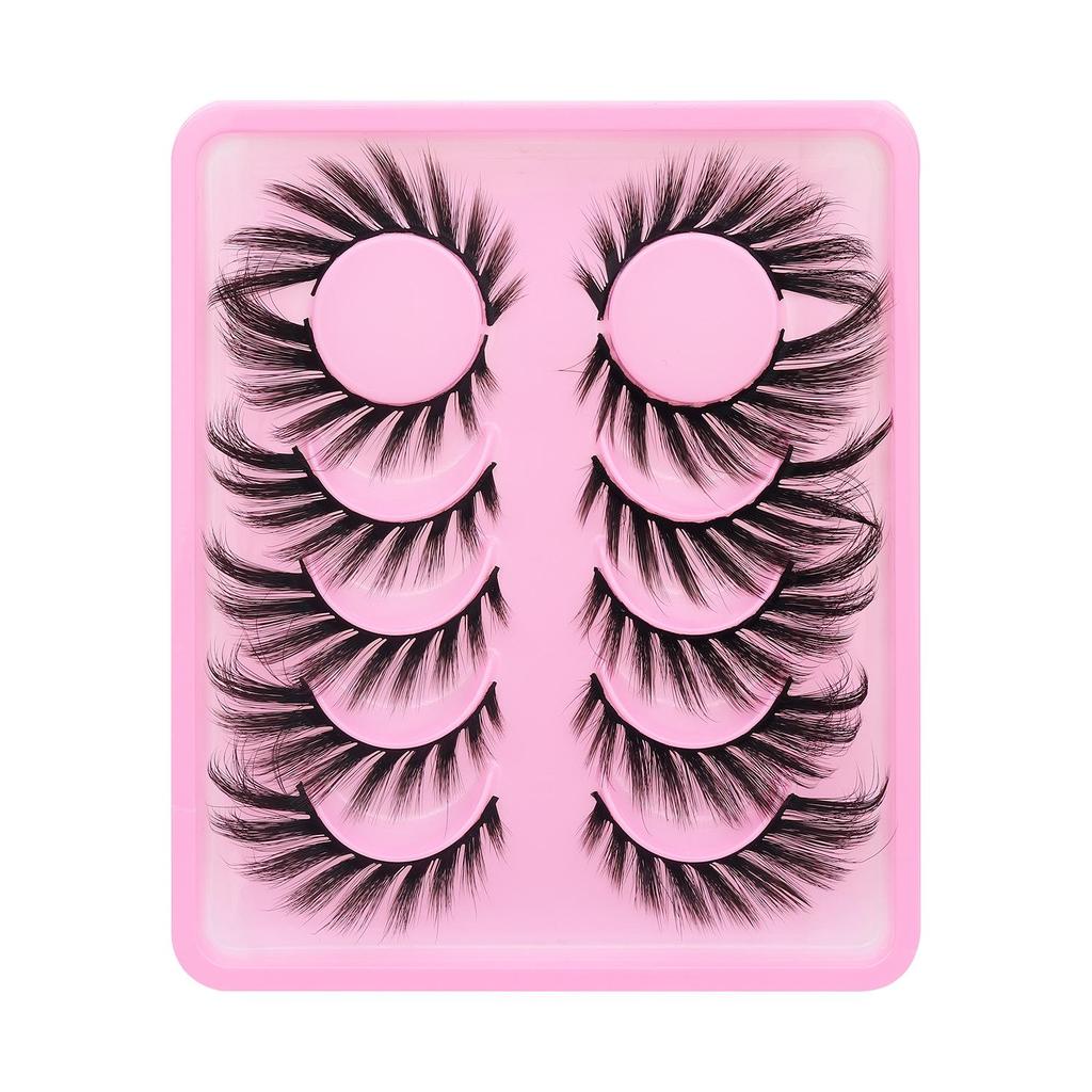 New 3D Cat Eye False Eyelashes - Super Natural Look