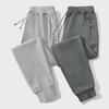Men's Warm Fleece Slim and Loose Sweatpants for Autumn and Winter