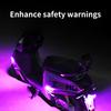 Wireless Remote Control LED Warning Light No Wiring Night Safety Flashing Lamp For Electric Vehicle Motorcycle Drone