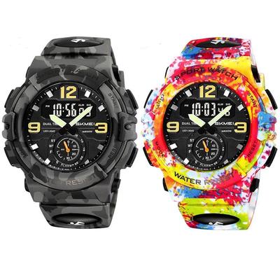 Digital Electronic Dial Watch Sport Watches for Men Waterproof Quartz Wristwatch Alarm Clock