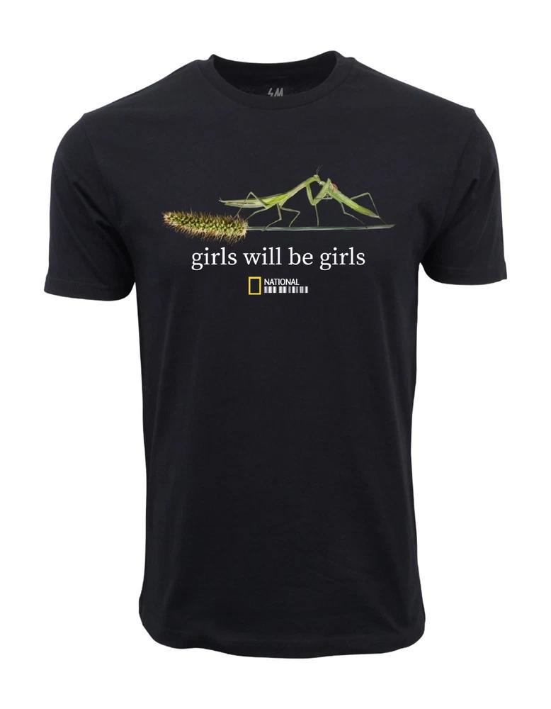 Girls Will Be Girls Graphic T Shirt S