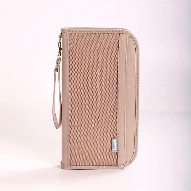 1pc Portable Travel Plane Bag Waterproof High Quality Business Passport Bag multi-functional Cationic Document Storage