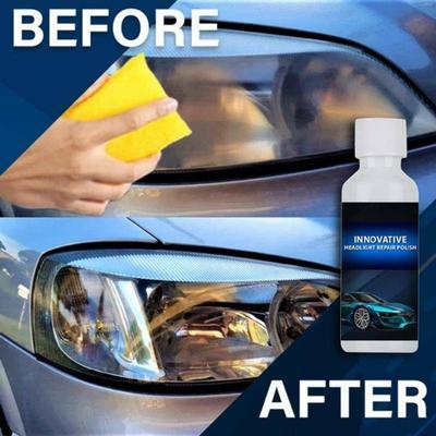 Kit per la pulizia dei fari Headlight Renewals, liquido per la pulizia dei fari da 20 ml
