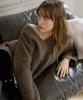 LETTERA Alpaca Wool V-Neck Knit_2Color