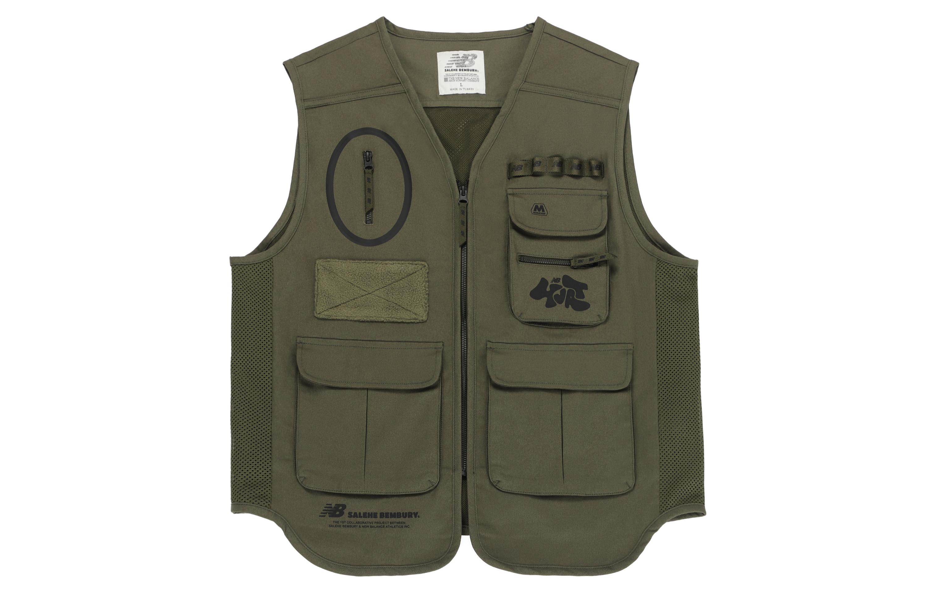 New Balance Salehe Bembury Vest Unisex Olive MV11563-OLG L
