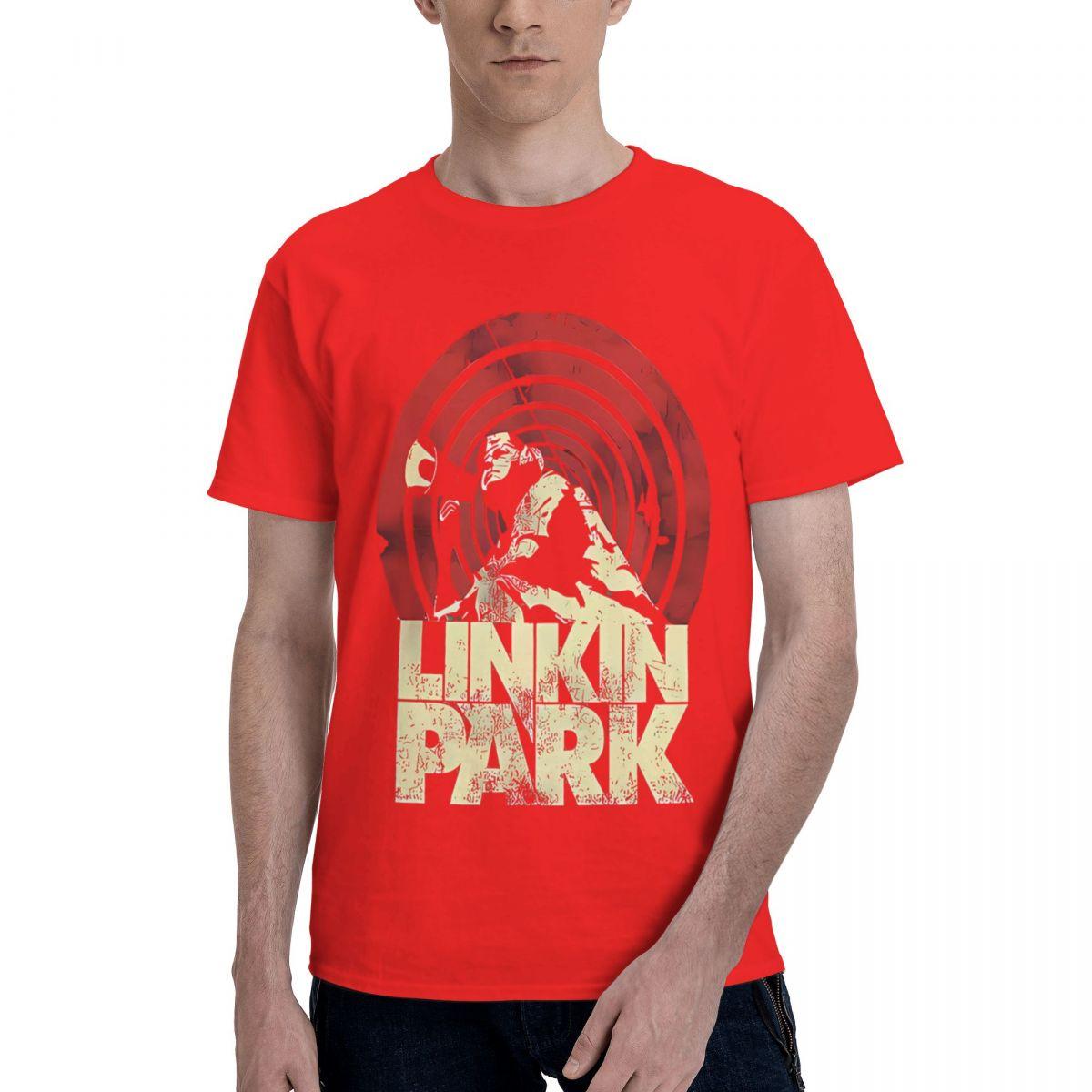 

LinkinPark Рок-группа 100% Хлопок Повседневная Дышащая Удобная Футболка Смешная Мужская Футболка С Графическим Принтом S