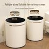 Modern Minimalist Large Capacity Lidless Trash Can for Home