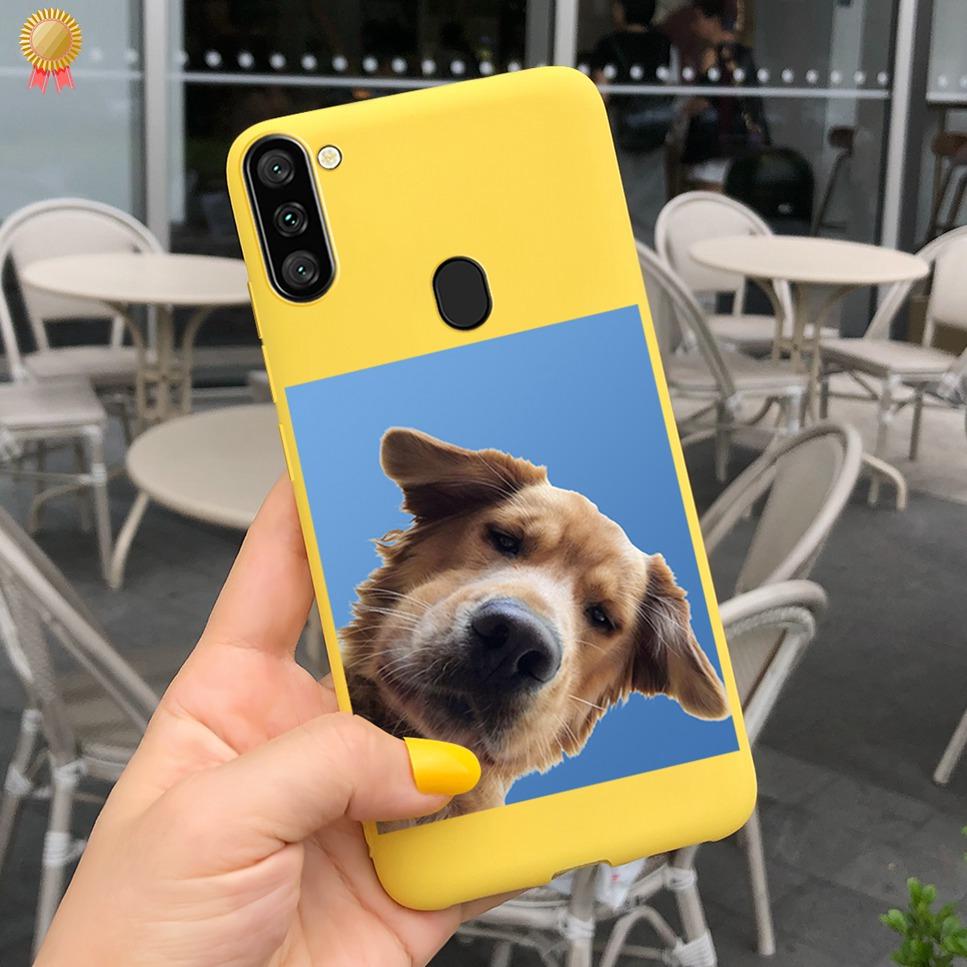 For Samsung Galaxy A11 Case Boy Girl Funny Cartoon Cat Women Silicone Back Case For Samsung Galaxy A 11 SM-A115F 6.4 Funda Cover